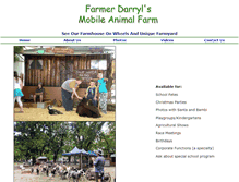 Tablet Screenshot of farmerdarryl.com